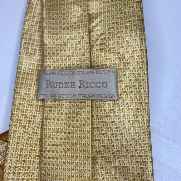 Rudee Ricco 100% silk necktie - Picture 2 of 2